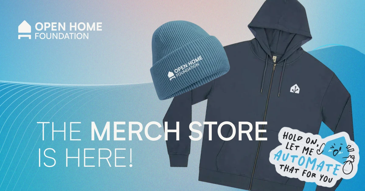 The Open Home Foundation merch store is here!