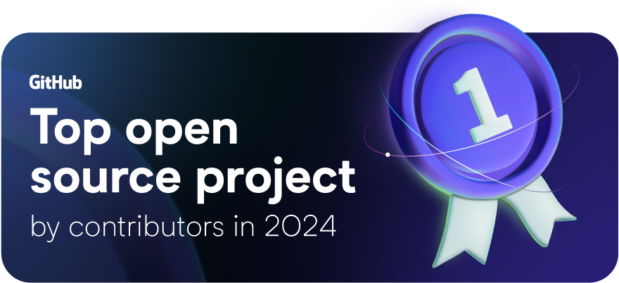 GitHub's top open source project by contributors in 2024