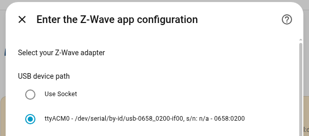 Reconfiguring the current adapter